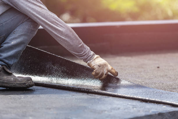 Professional Basement Waterproofing technician working in Decatur, GA